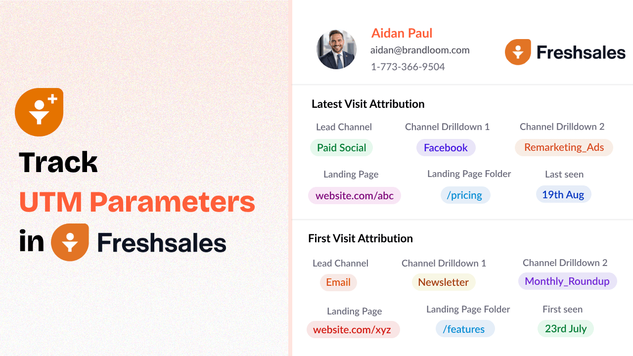How to Track UTM Parameters in Freshsales