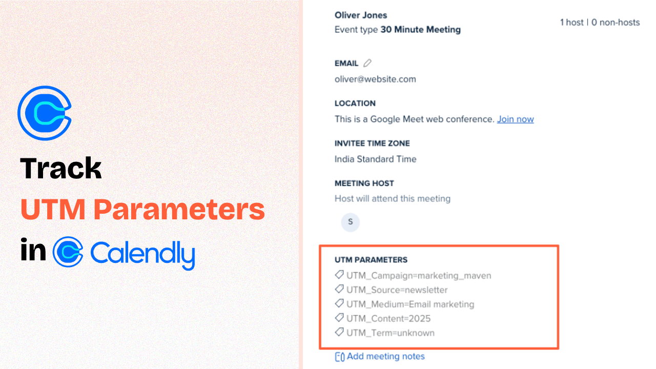 How to Track UTM Parameters in Calendly