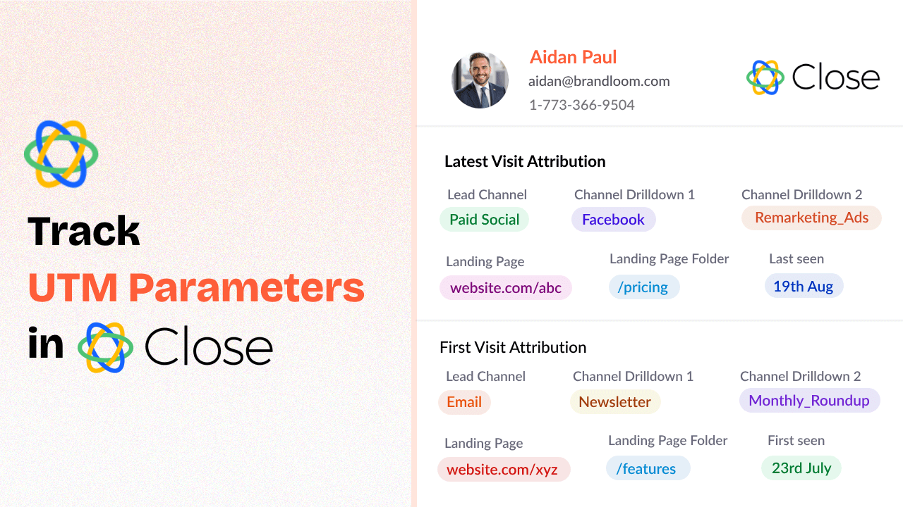 How to Track UTM Parameters in Close CRM