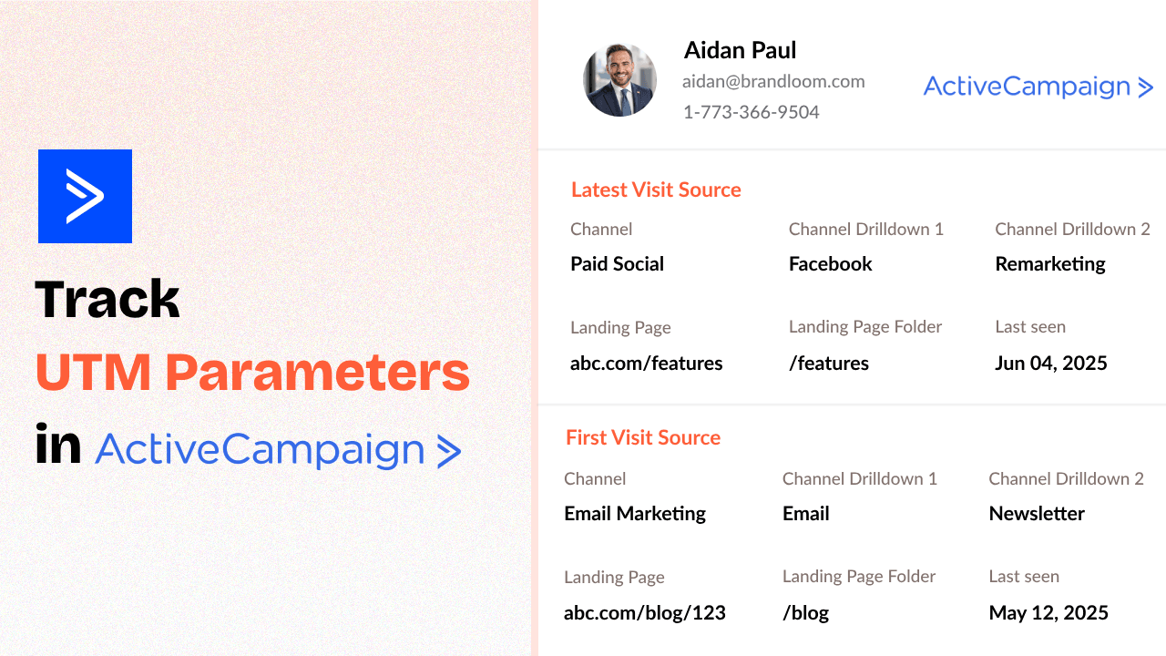 How to Track UTM Parameters in ActiveCampaign CRM