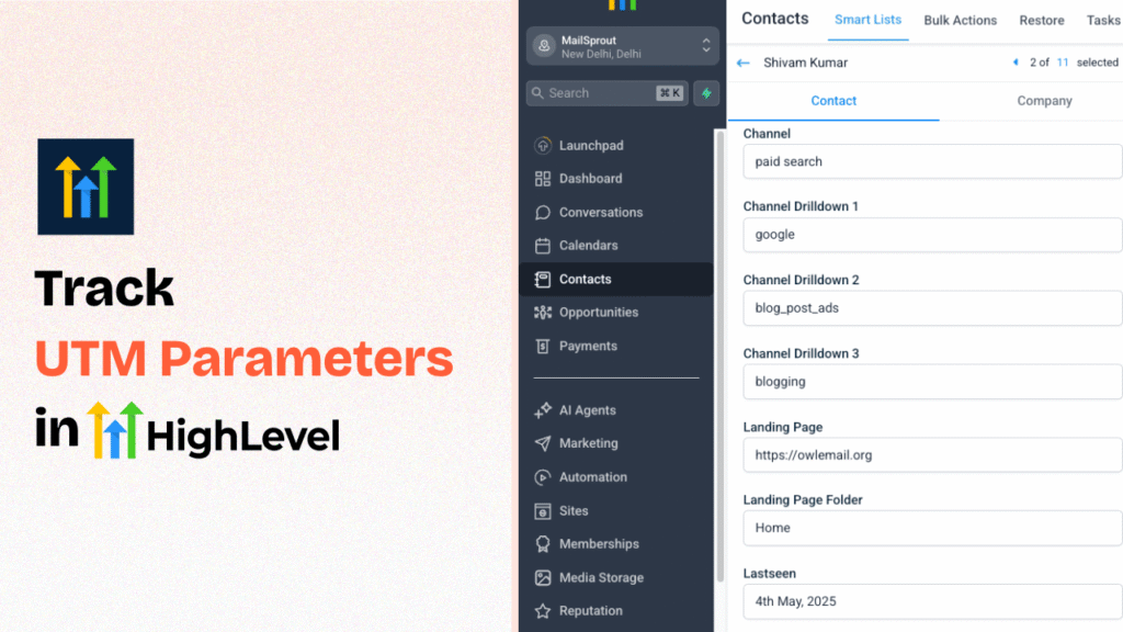 utm tracking gohighlevel (1)